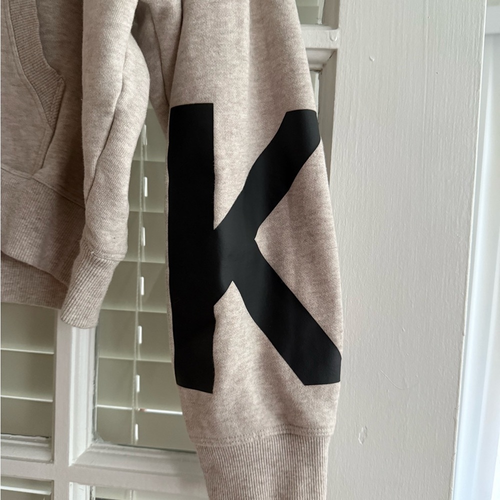 Calvin Klein Women’s Gray Hoodie Sweater - Picture 2 of 5